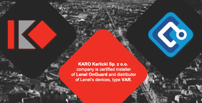KARO Lenel VAR certified installer image