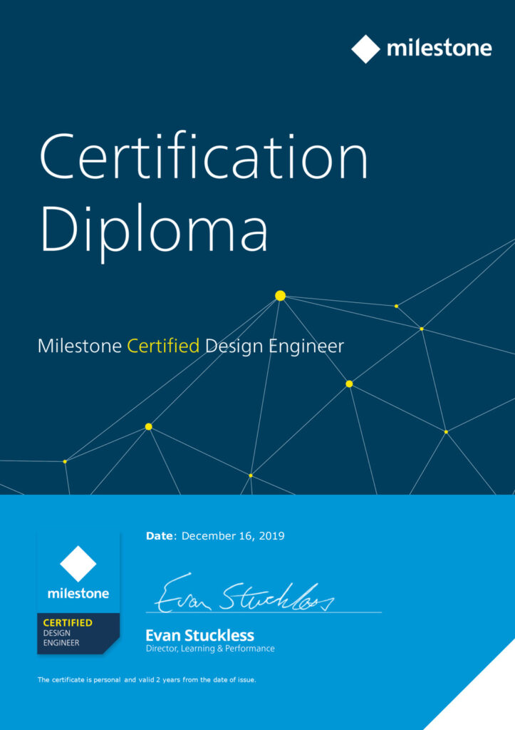 Milestone XProtect-Certified-Design-Engineer-(MCDE)-Assessment_01